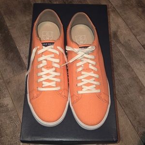 Brand New Cole Haan Orange GRAND OS sneakers